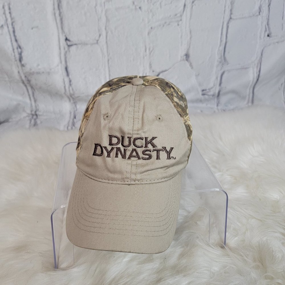 A&E Duck Dynasty Hat Tan Camo Adjustable Baseball Dad Cap Hunting Casual Outdoor